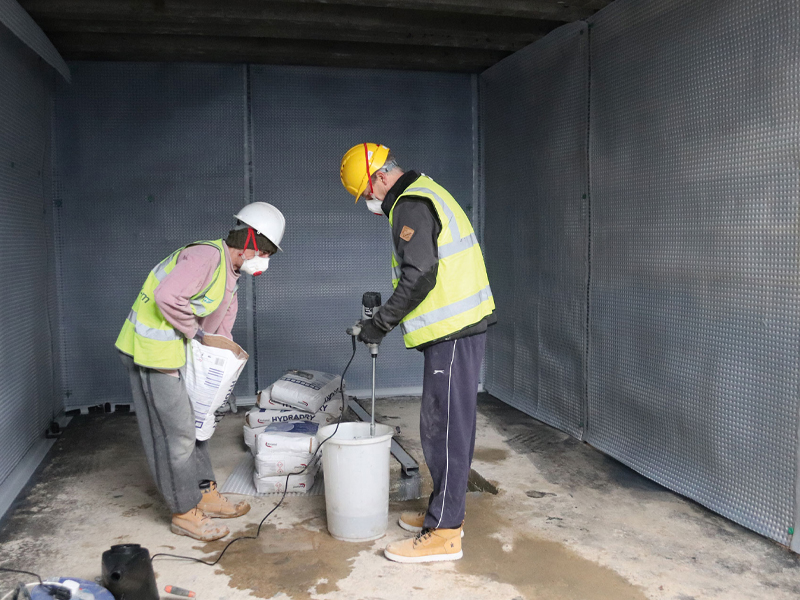 Basement Water Proofing